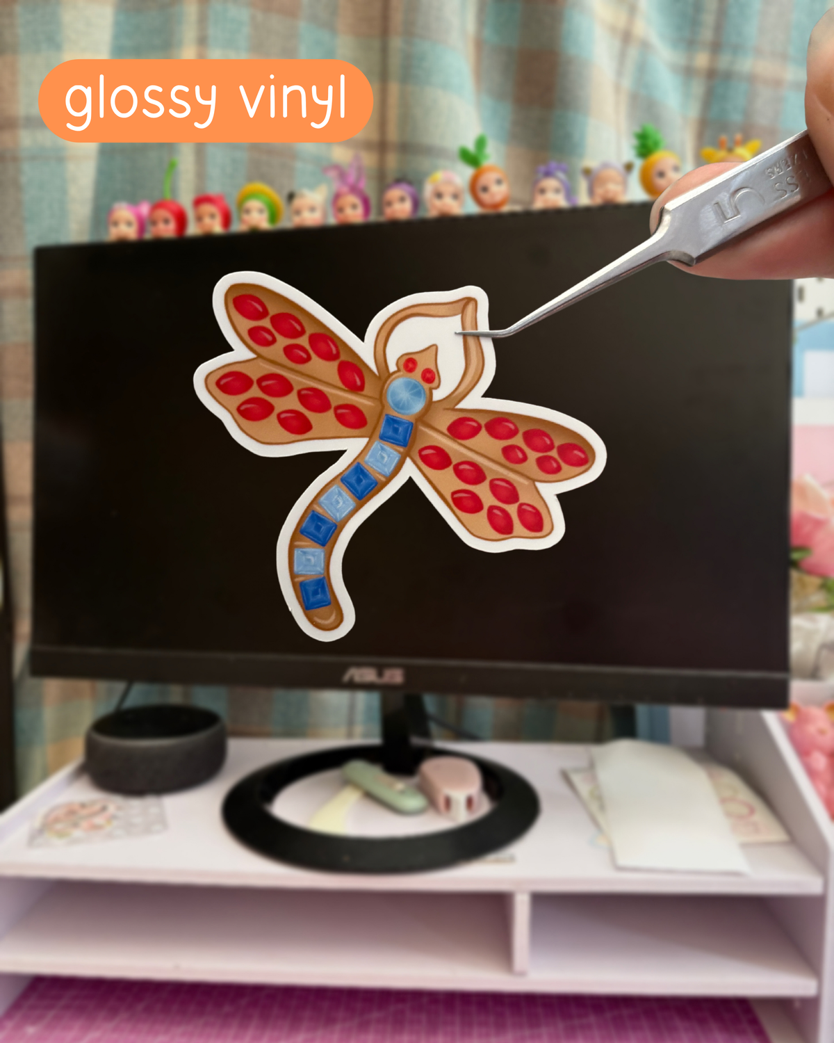 dragonfly hair clip