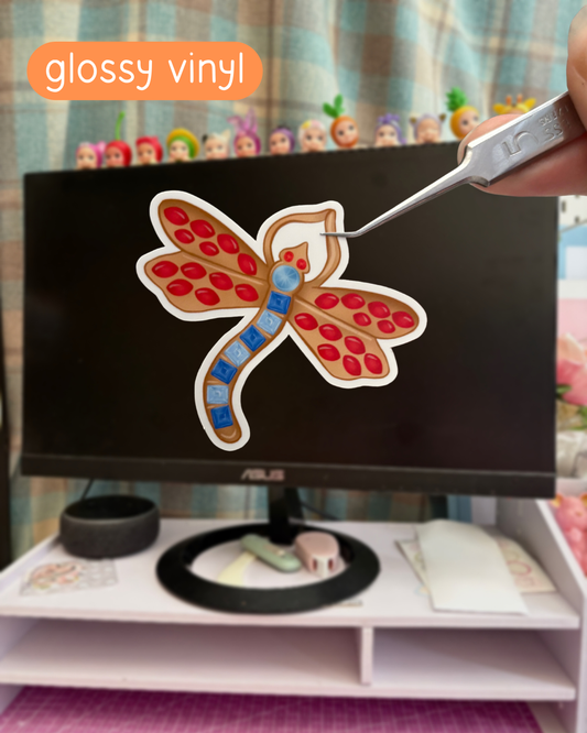dragonfly hair clip