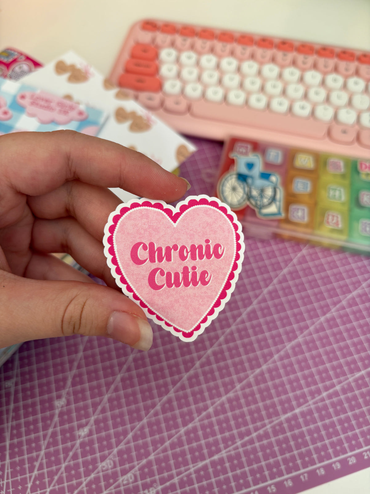 chronic cutie vinyl sticker