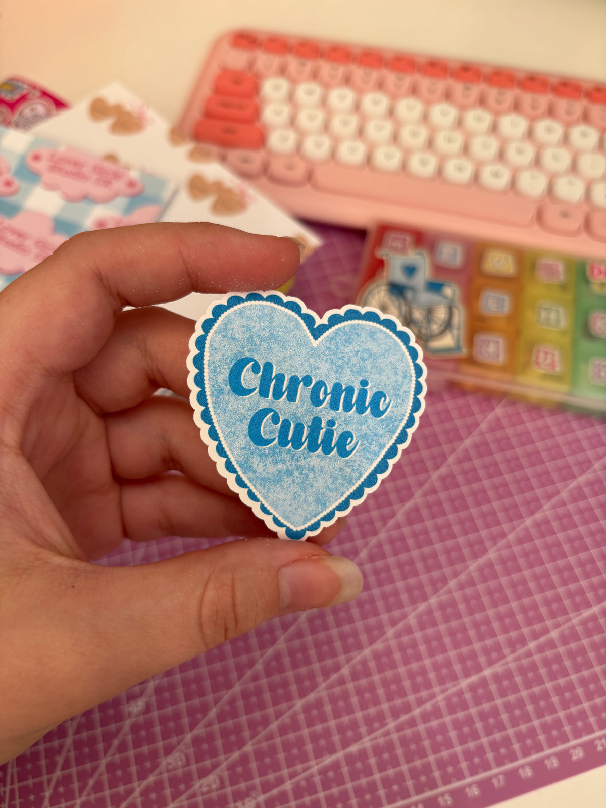 chronic cutie vinyl sticker