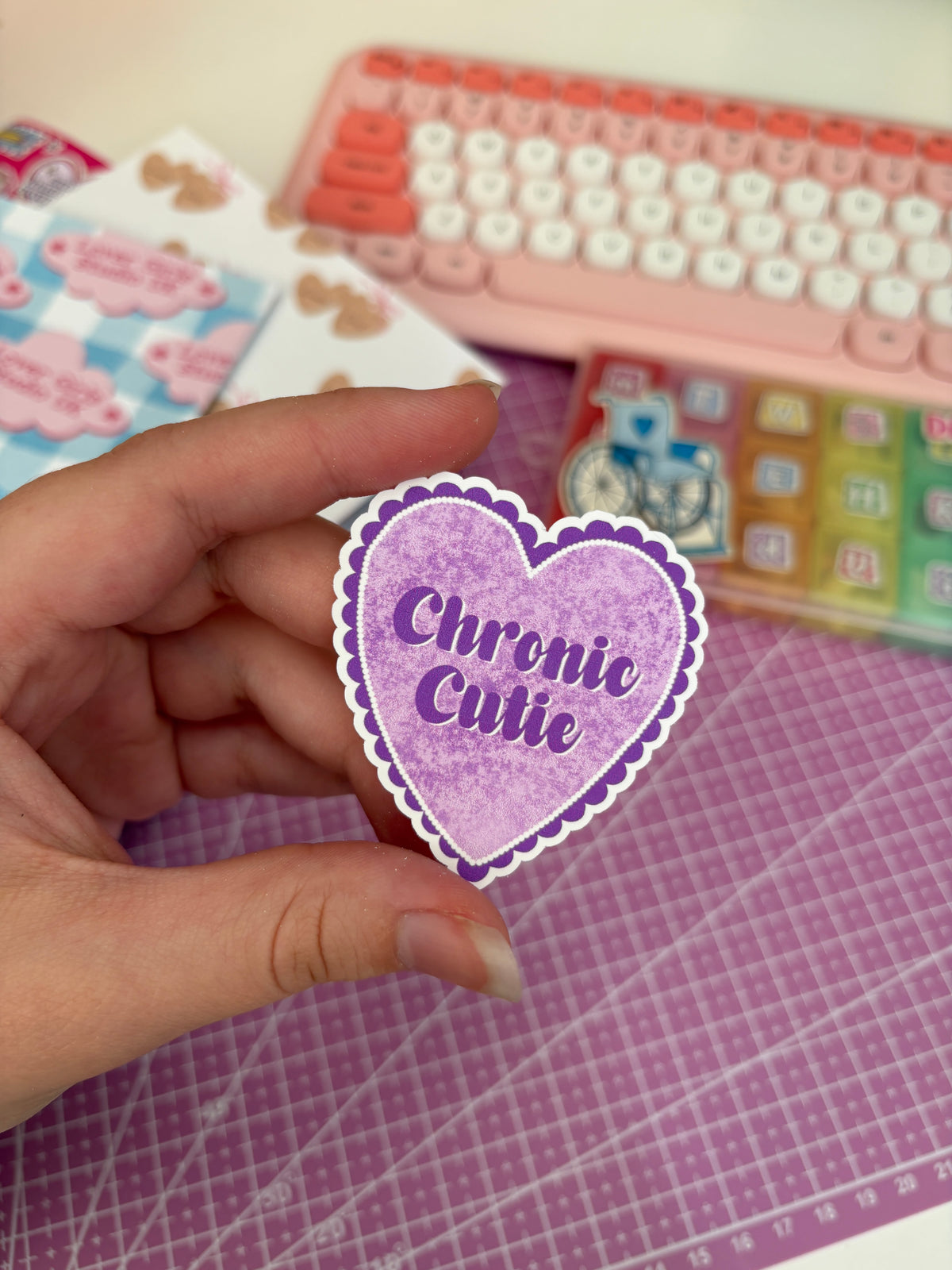 chronic cutie vinyl sticker
