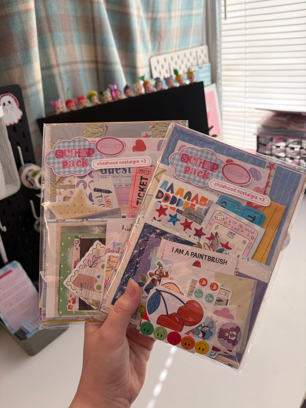 childhood nostalgia scrap pack