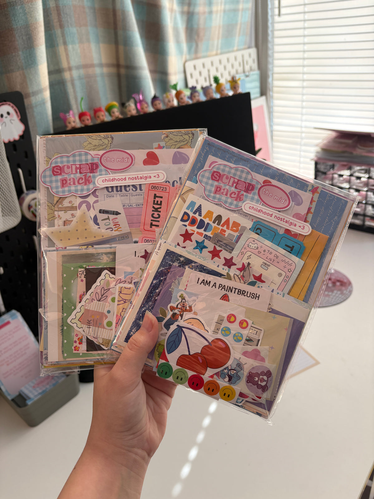 childhood nostalgia scrap pack