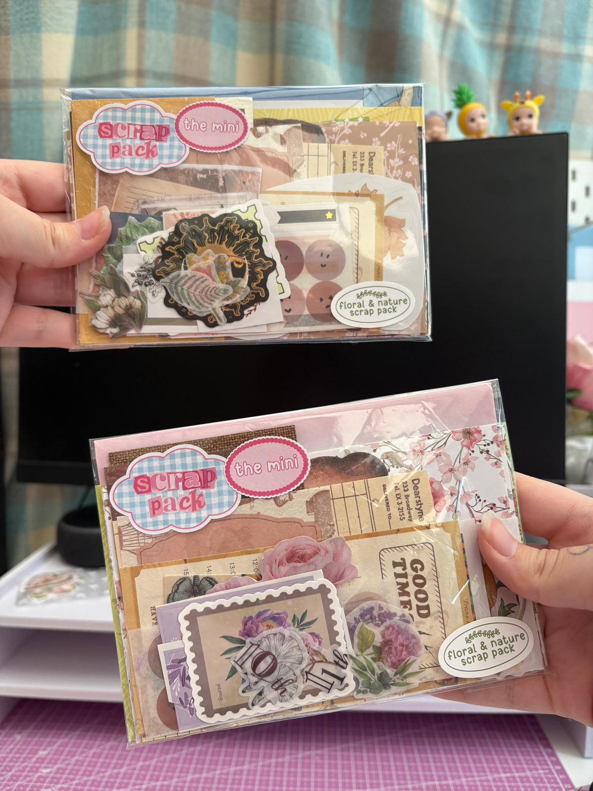 floral and nature scrap pack
