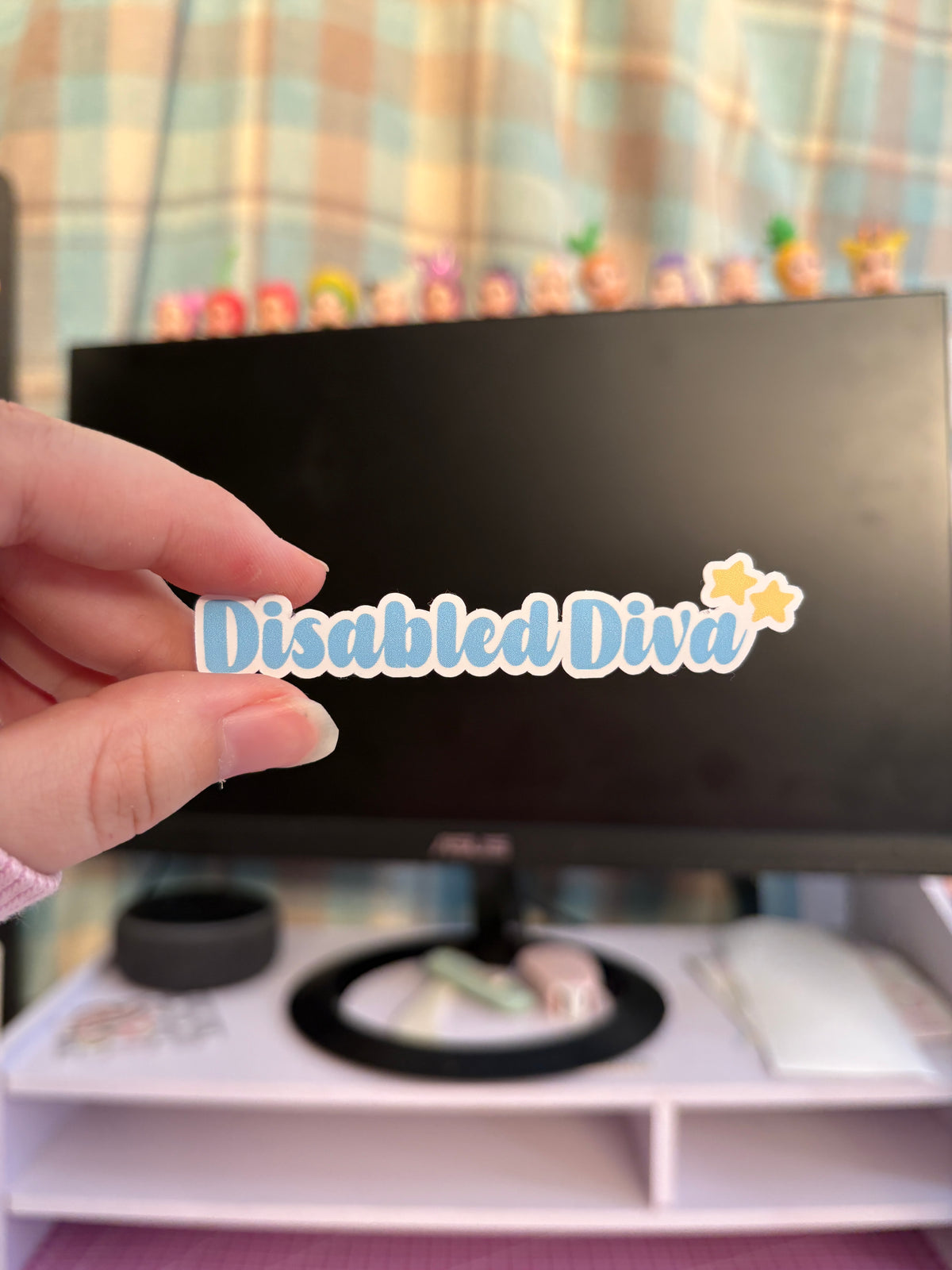 disabled diva vinyl sticker